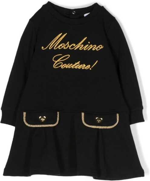 Rochii casual Moschino M/L Logo Dress BLACK Fete (BM 9497744) 1
