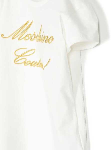 Tricouri Moschino Short Sleeve Logo T-Shirt WHITE Fete (BM 9497753) 3