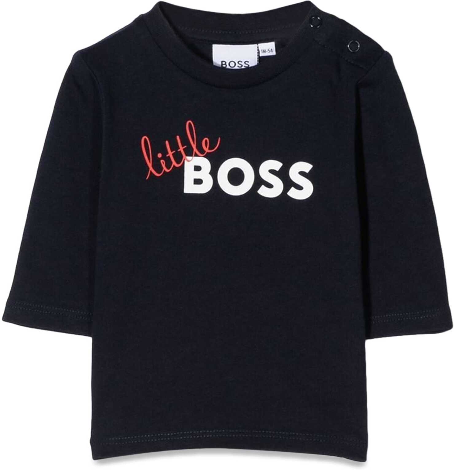 Hugo Boss M/L Little Boss T-Shirt BLUE