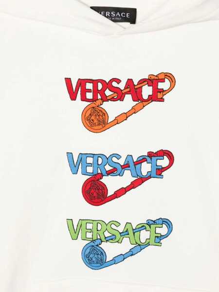 Bluze de trening Versace Pins Hoodie WHITE Baieti (BM 9497963) 3