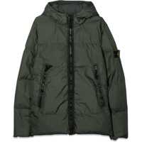 Geci de iarna Down Jacket Hood Side Patch Baieti