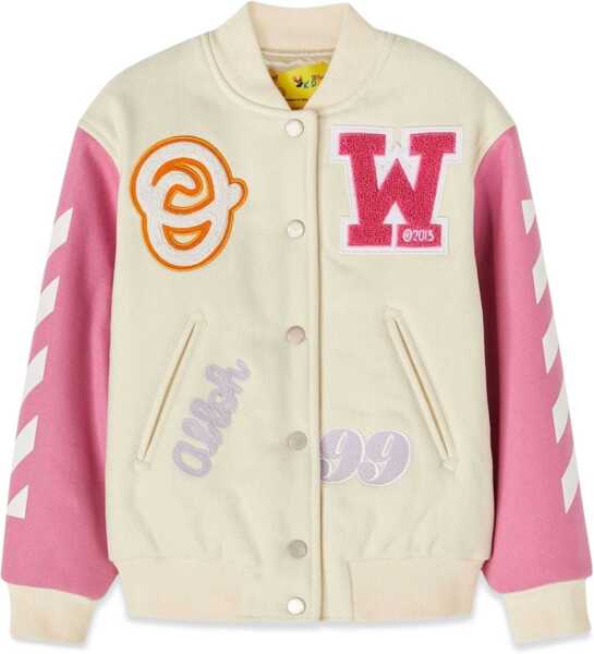 Geci Fete Off-White Ow Bomber Varsity