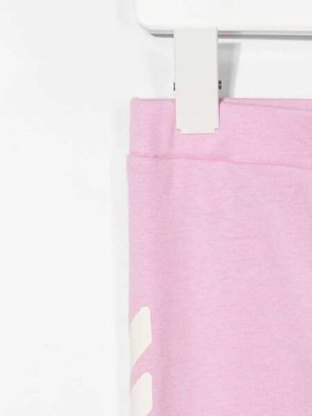 Pantaloni casual Off-White Off Rounded Leggings PINK Fete (BM 9498545) 3