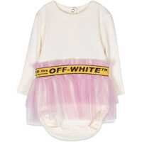 Rochii lungi Logo Band Tulle Body Dress Fete
