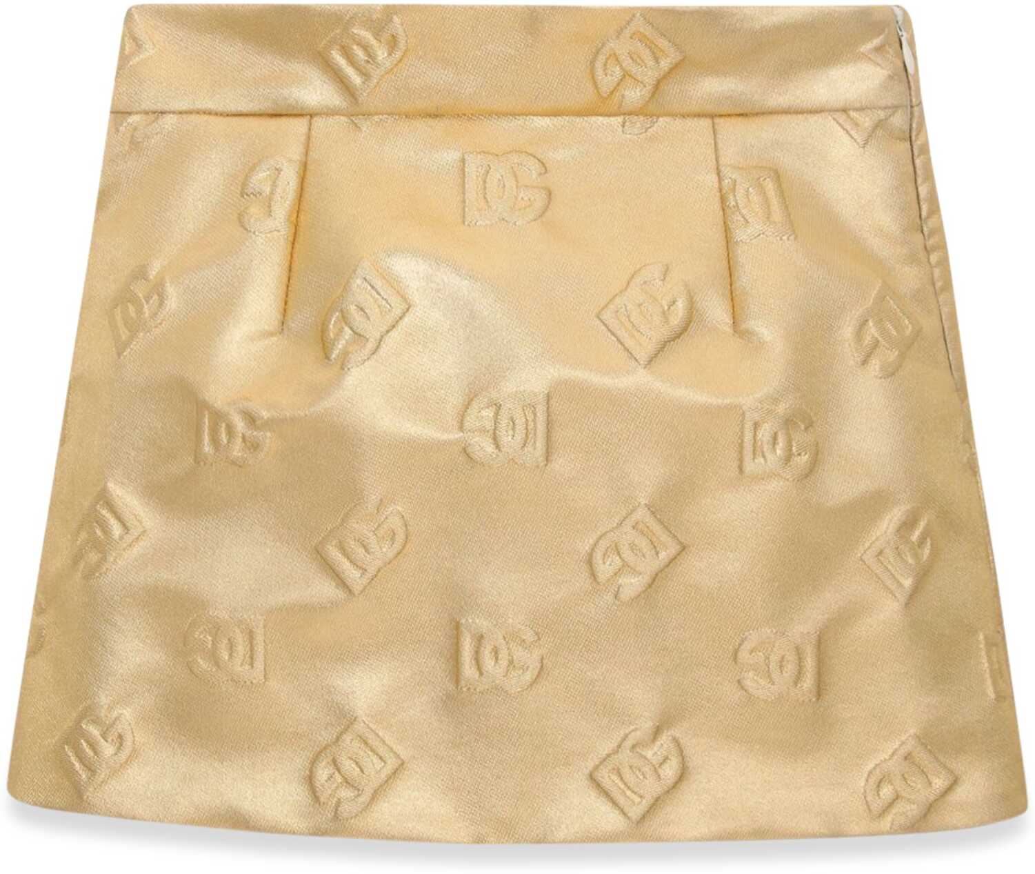 Poze Dolce & Gabbana Short Skirt GOLD