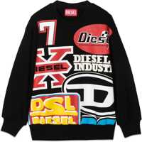 Bluze de trening Sweatshirt Front Logos Baieti