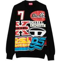 Bluze de trening Sweatshirt Front Logos Baieti