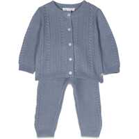 Cardigane Cardigan + Pants Set Baieti