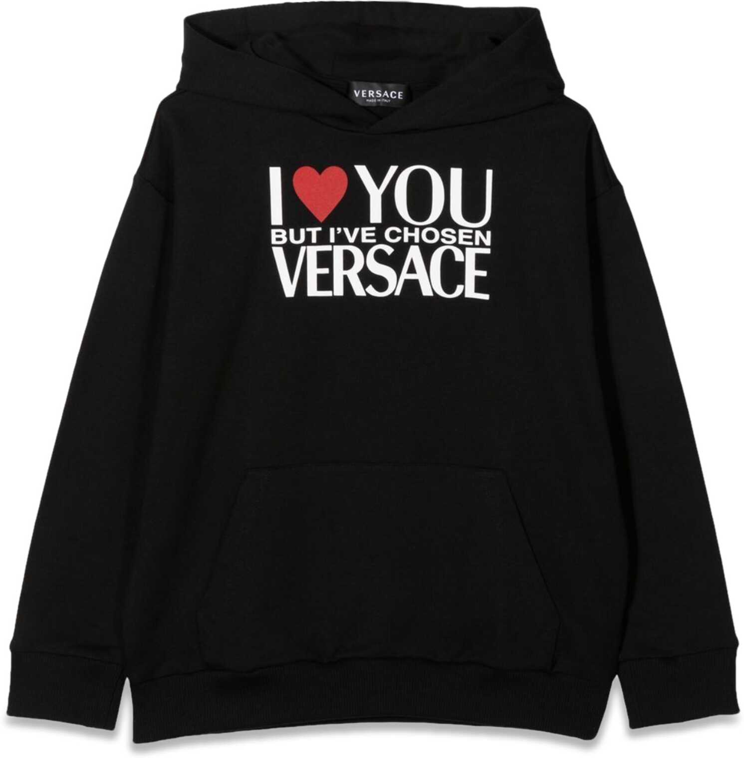 Poze Versace Hoodie BLACK
