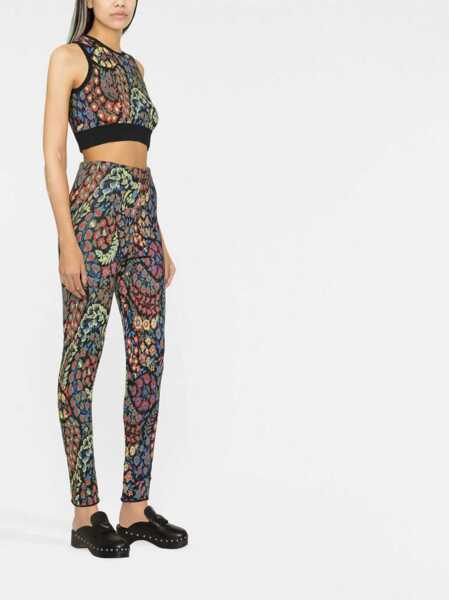 Salopete ETRO Jacquard Wool Blend Top And Leggings BLACK Femei (BM 9499121) 3