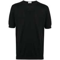 Tricouri John Smedley T-shirt BELDEN WHITE Barbati