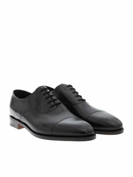 Pantofi Oxford JOHN LOBB John Lobb Oxford CITY II 1R BLACK R Black Barbati (BM 9499805) 3