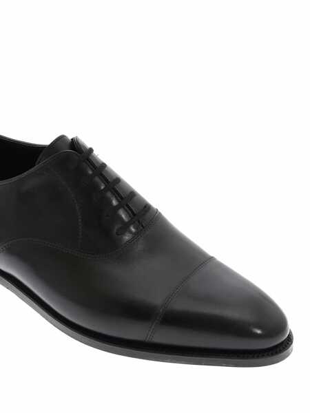 Pantofi Oxford JOHN LOBB John Lobb Oxford CITY II 1R BLACK R Black Barbati (BM 9499805) 4