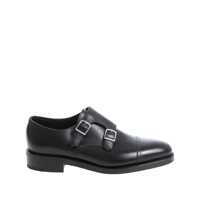 Pantofi eleganti John Lobb Monk Strap WILLIAM BLACK Barbati