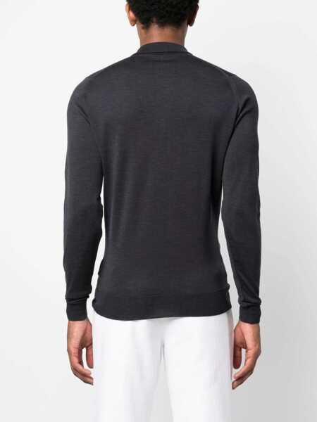 Tricouri Polo John Smedley John Smedley Polo  BELPER PINE Faulkner Brown Barbati (BM 9500159) 4