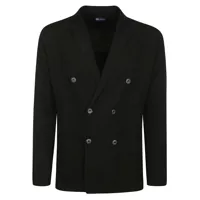Cardigane Hindustrie Jacket RJMLDPT.WM14M 990 BLACK Barbati