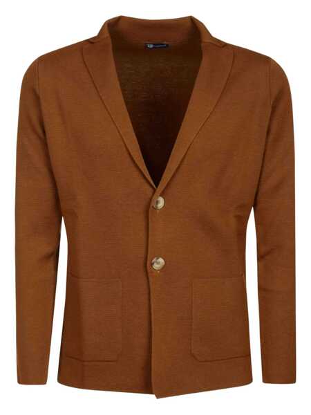 Cardigane FILIPPO DE LAURENTIIS Hindustrie Cardigan RJMLMPT.WM14M 890 NAVY Navy Barbati (BM 9500360) 1