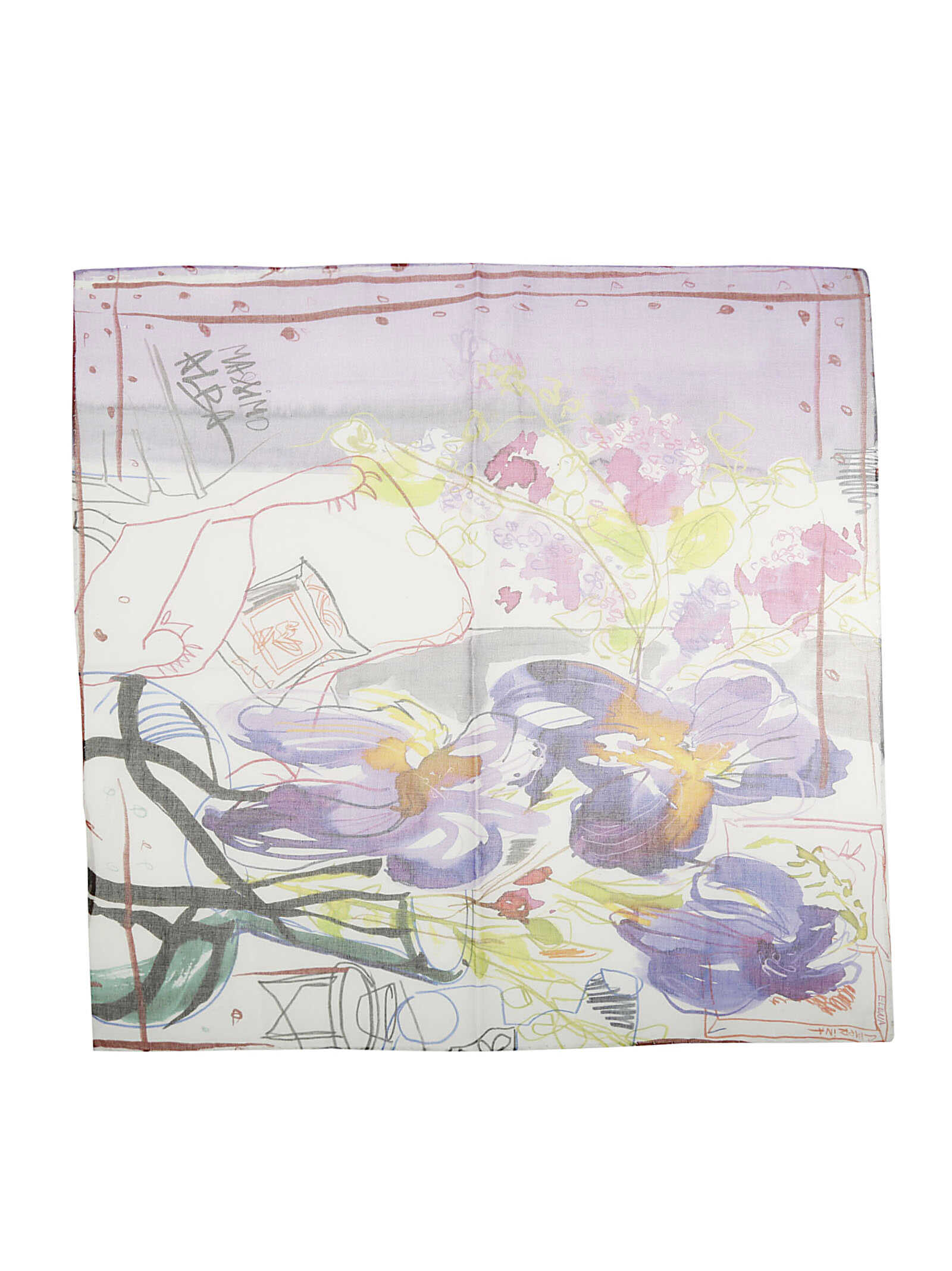 Poze MASSIMO ALBA Massimo Alba Pochette POCKET.T6037 F001 WHITE F White