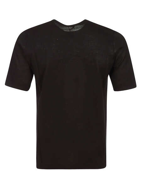 Tricouri HINDUSTRIE Hindustrie t shirt TS0MC.SL21R 990 Nero Nero Barbati (BM 9501239) 2