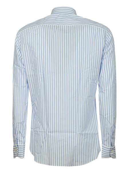 Camasi BORRIELLO Borriello Shirt 14001 1 STRIPE BLUE Stripe Blue Barbati (BM 9501371) 2