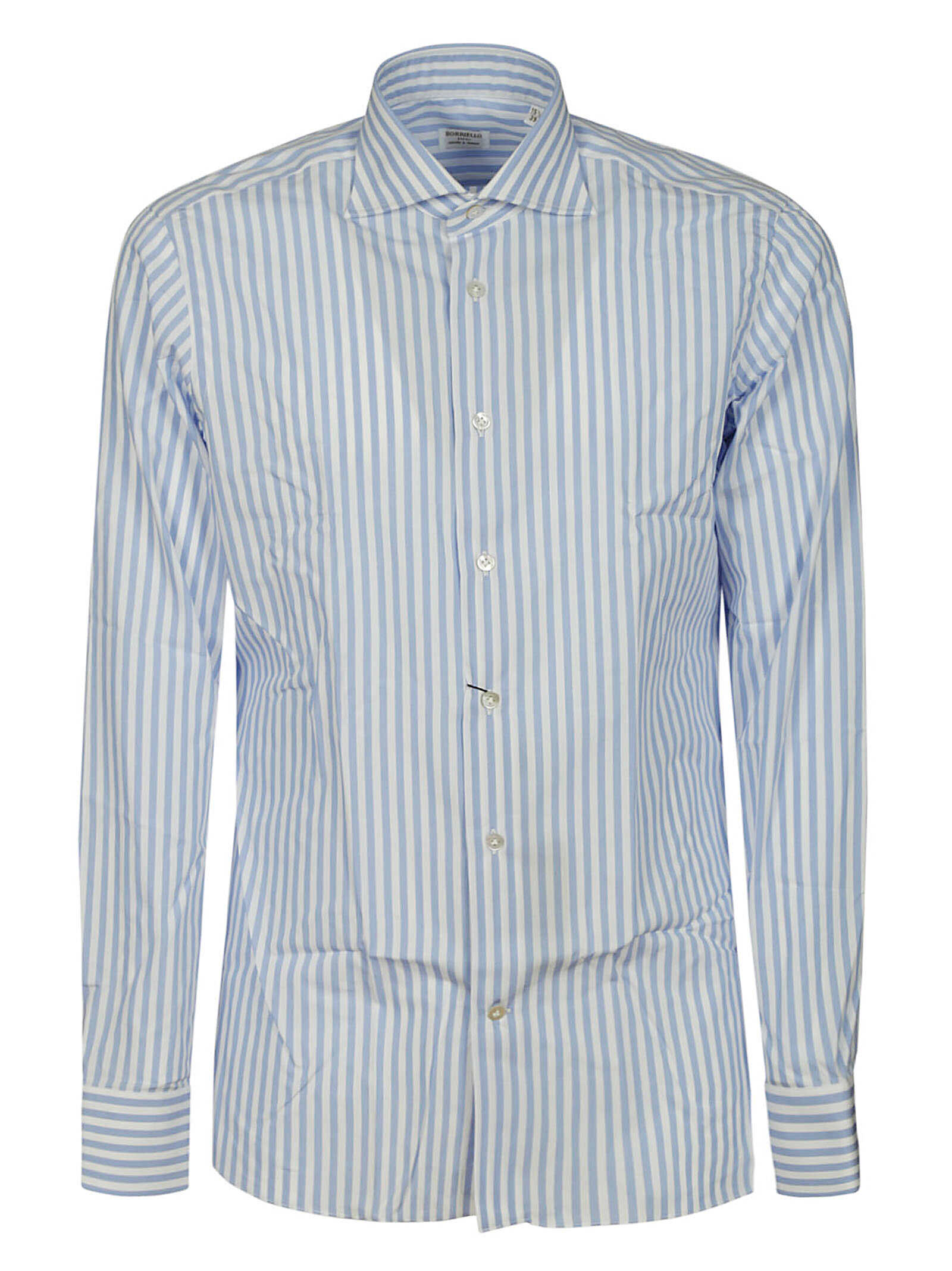 BORRIELLO Borriello Shirt 14001 1 STRIPE BLUE Stripe Blue