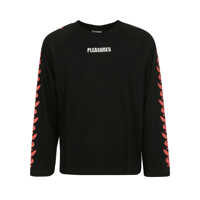 Tricouri Pleasures T-shirt P21PB003 BLACK Barbati