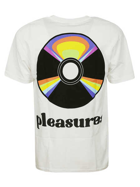 Tricouri PLEASURES Pleasures T-shirt P22SP052 WHITE White Barbati (BM 9501500) 2
