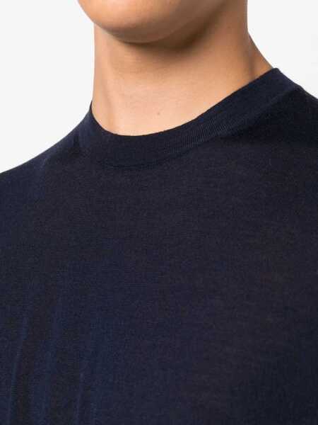 Pulovere casual PT TORINO PT Torino RoundneckTL4SGL110GEG.07MG 0360 NAVY Navy Barbati (BM 9502199) 5