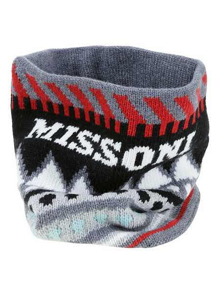 Esarfe MISSONI BEACHWEAR Missoni neck CO00WOU8596 0001 Black Black Grey Barbati (BM 9502685) 2