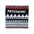 MISSONI BEACHWEAR Missoni neck CO00WOU8596 0001 Black Black Grey