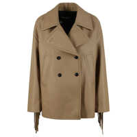 Geci Dondup peacoat DJ532.WF0168D 029 Sand Femei