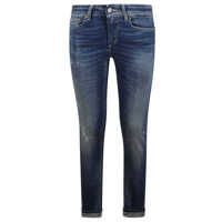 Pantaloni casual Dondup jeans P692.DS0286D 800 Blue Femei