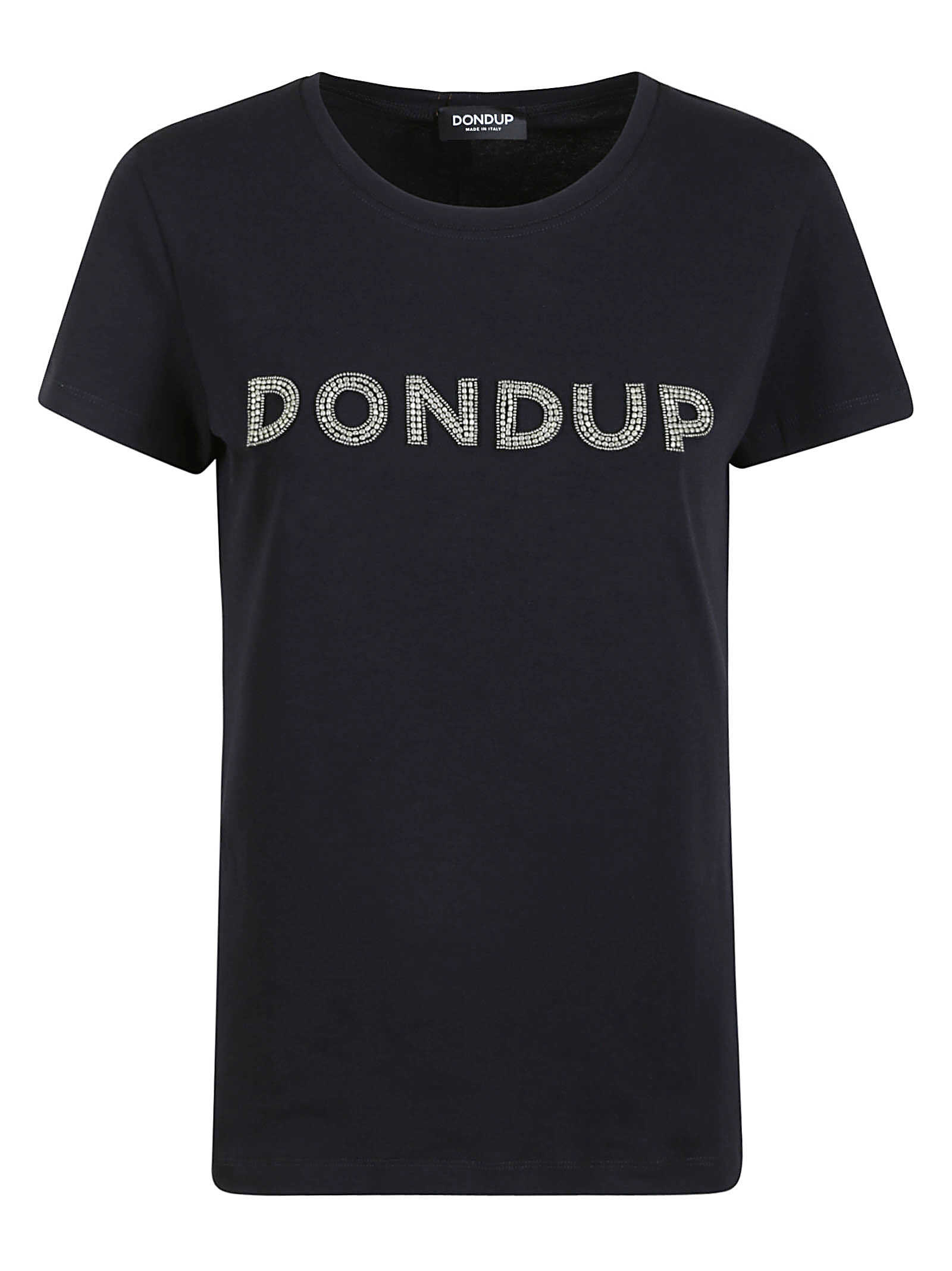 Dondup Dondup t shirt S007.JS0241D 000 White Black