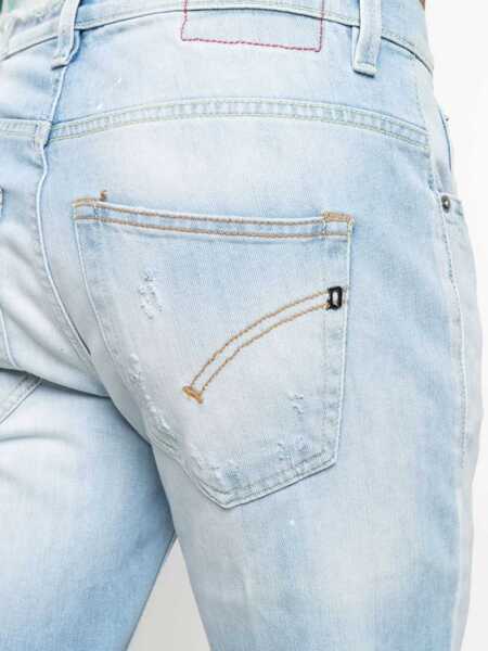 Pantaloni Dondup Dondup Trouser UP434.DS0107U 800 BLUE Blue Barbati (BM 9502805) 5