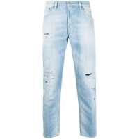 Pantaloni Dondup Trouser UP434.DS0107U 800 BLUE Barbati