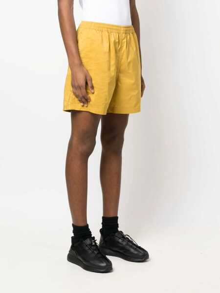 Pantaloni scurti PLEASURES Pleasures shorts P22SU021 Mustard Mustard Barbati (BM 9503831) 3