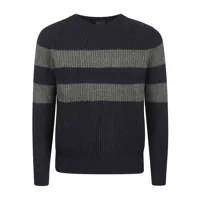 Pulovere casual Paul & Shark Roundneck 12311390 173 BLUE GREEN Barbati