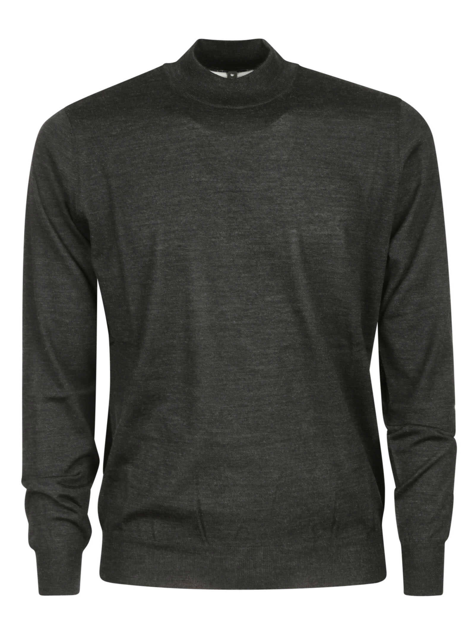 HINDUSTRIE Hindustrie Turtleneck LU1ML.RM16R 990 BLACK Anthracite