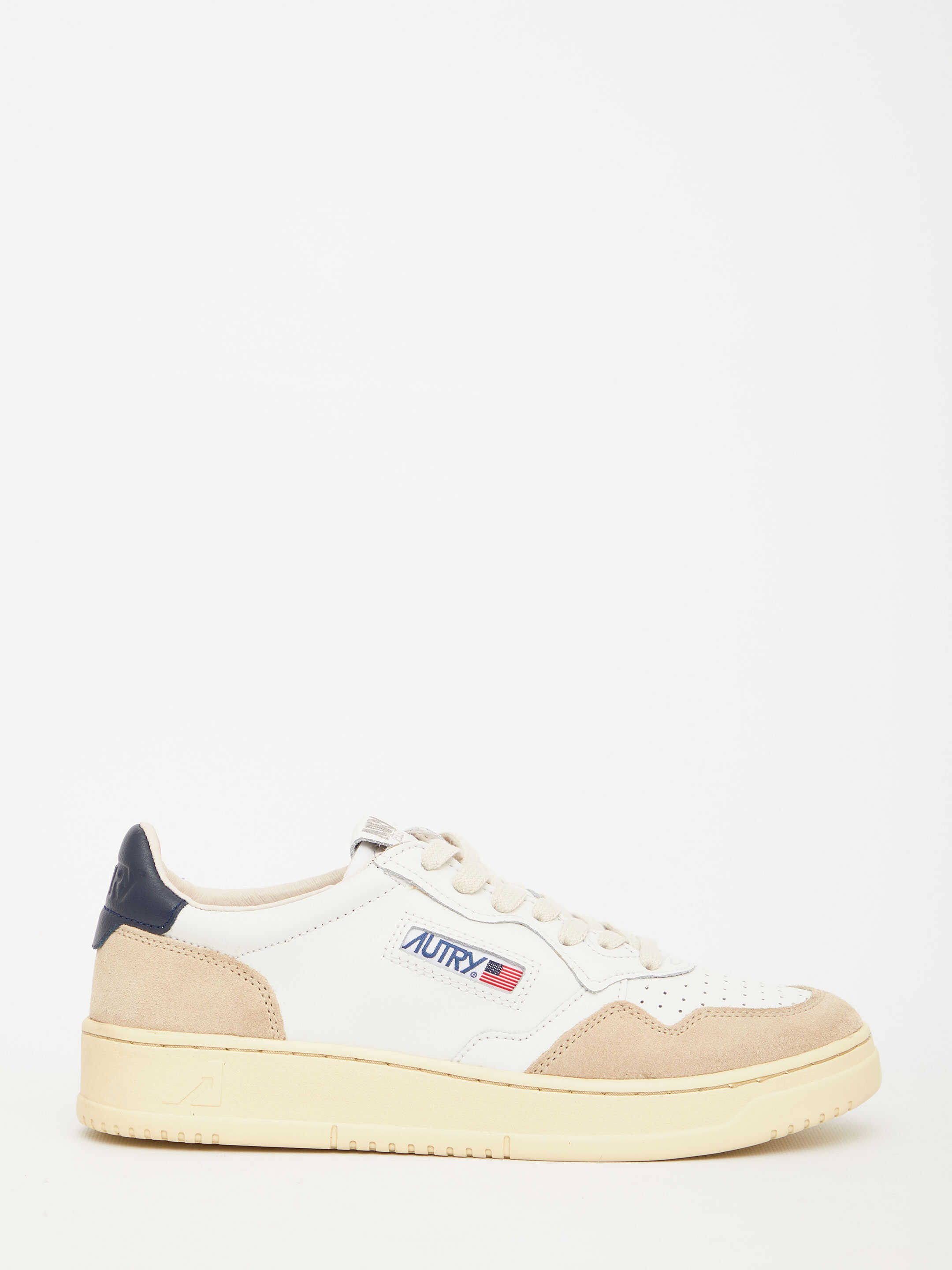 AUTRY Medalist Suede Sneakers White