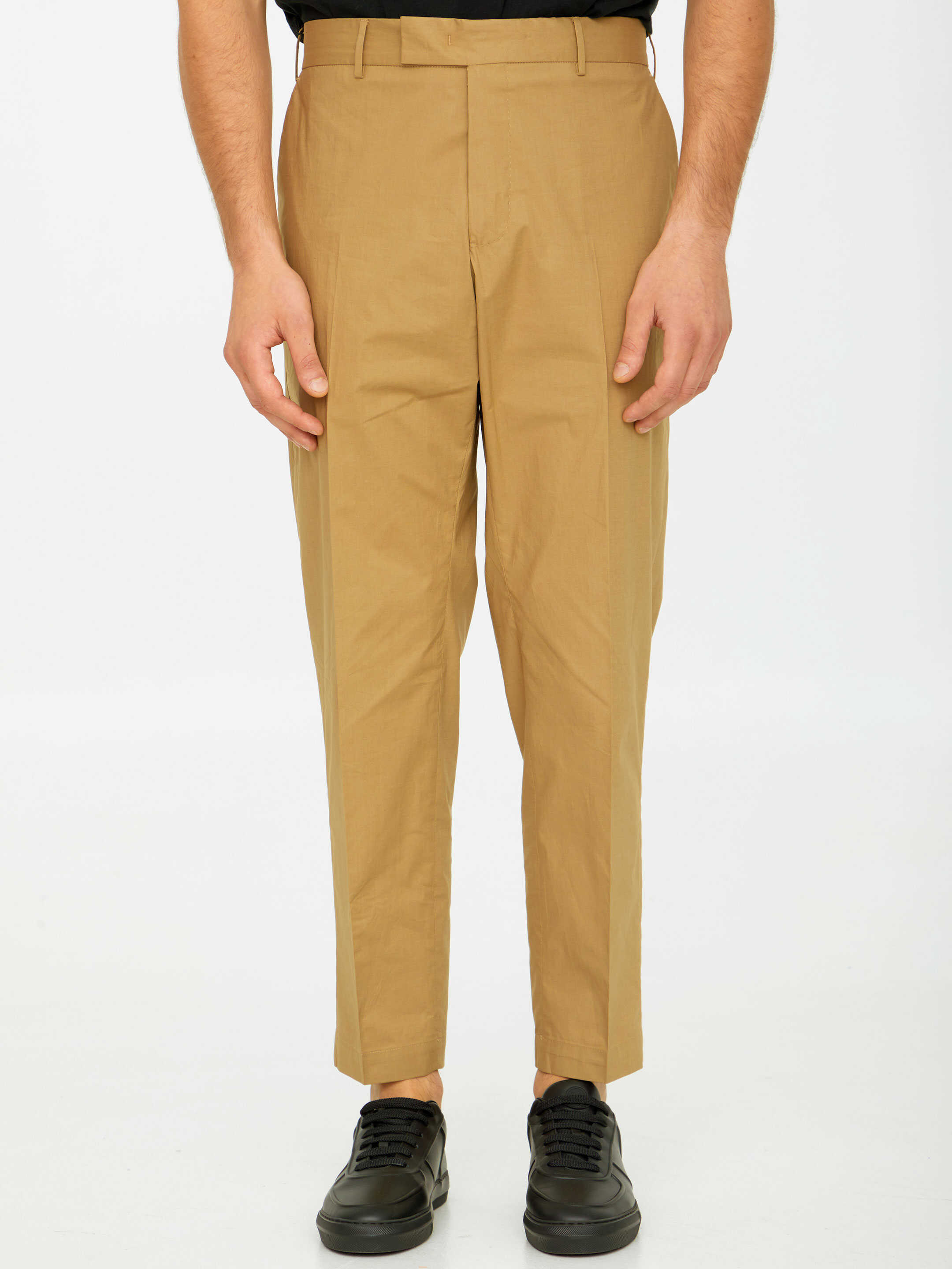 PT TORINO Cotton Trousers Beige