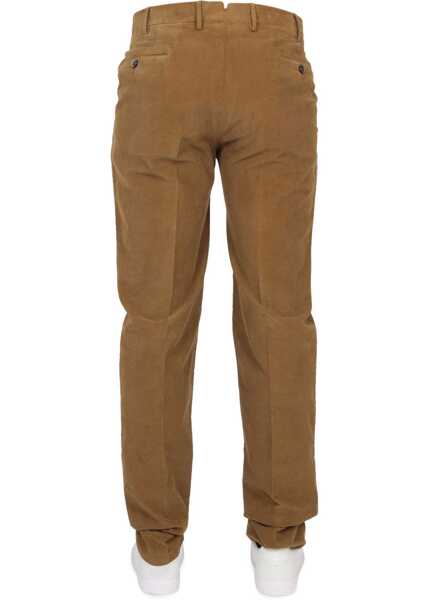Pantaloni casual PT TORINO Slim Fit Pants BROWN Barbati (BM 9506420) 4