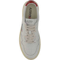 Sneakers AUTRY pentru Barbati - Sneakers AUTRY Low 01 Sneakers LEATHER/LEATHER WHITE/RED Barbati (BM 9506639) - B-mall.ro