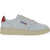 AUTRY Low 01 Sneakers LEATHER/LEATHER WHITE/RED