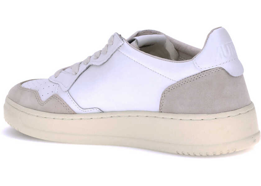 Sneakers AUTRY Medalist Low Sneakers LEATHER/SUEDE WHITE Barbati (BM 9506642) 3