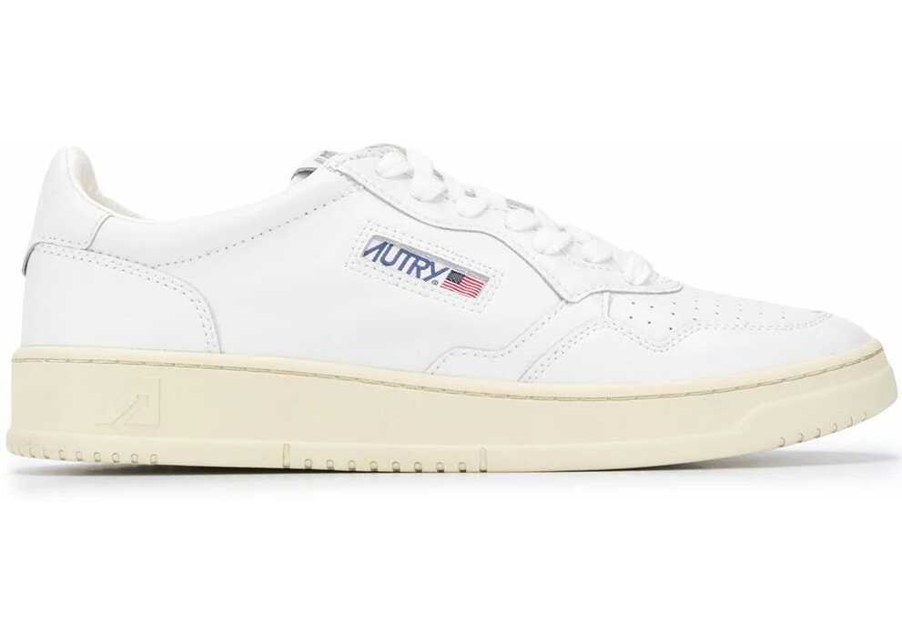 AUTRY Leather Sneakers WHITE