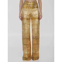 Pantaloni Valentino Golden Wings Trousers Femei