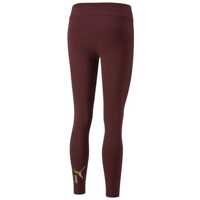 Colanti fitness PUMA Dama - Colanti fitness PUMA Ess Metallic Leggings czerwony Femei (BM 9508535) - B-mall.ro
