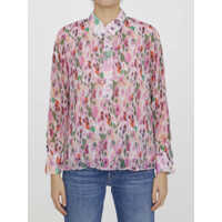 Bluze Pleated Georgette Blouse Femei