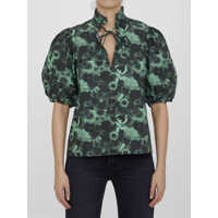 Bluze Floral Cotton Blouse Femei