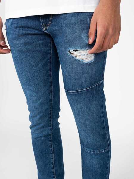 Pantaloni casual Pepe Jeans Stanley Cut PM2063152 Niebieski Barbati (BM 9508850) 6